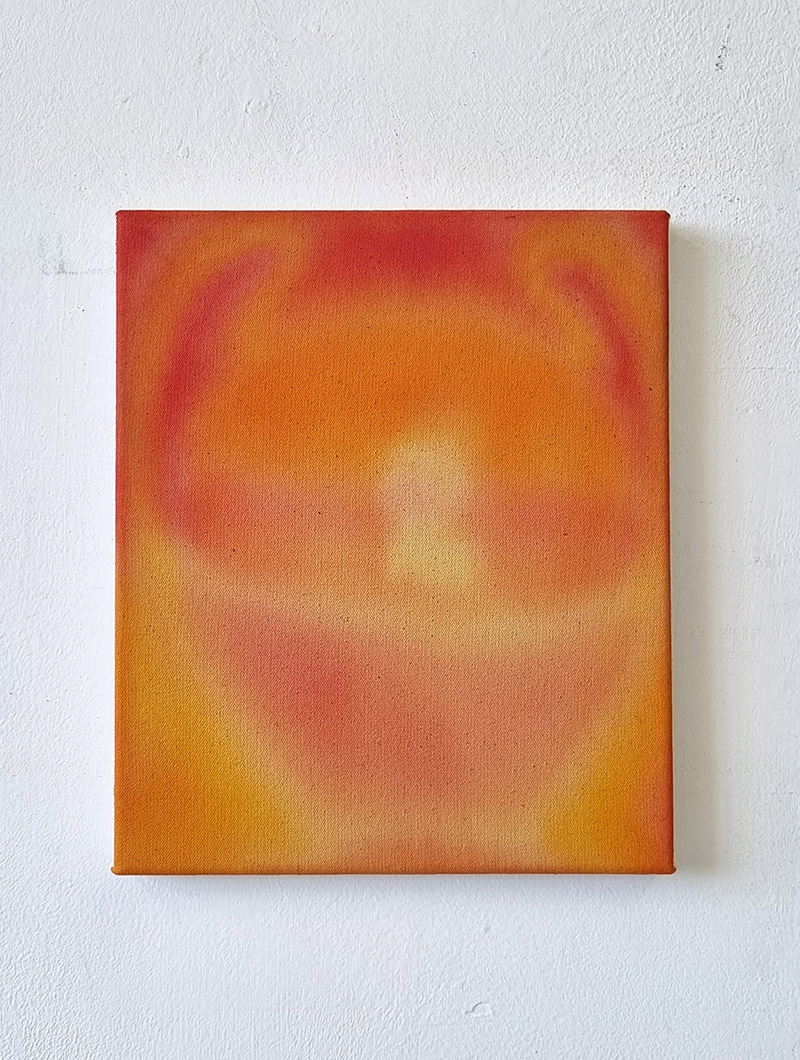 Orange, Red, Yellow (European Cup) - 30 x 25 cm